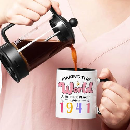 85th Birthday for Women 85 and Fabulous Making | Ceramic Coffee Mug | 11 OZ