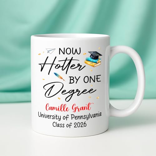 Now Hotter By One Degree Customized School | Customised Coffee Mug | 11 OZ