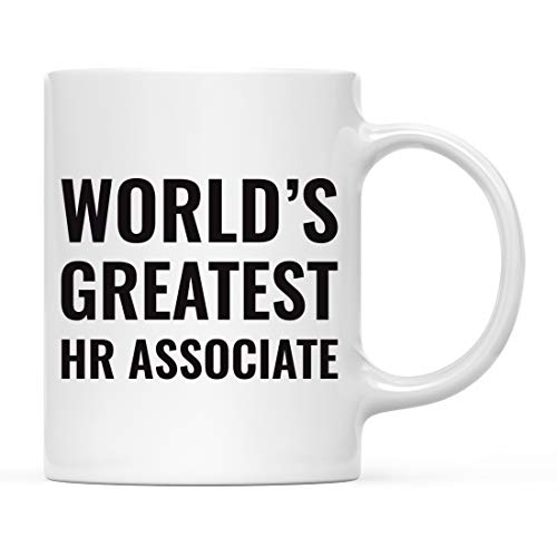 Gift for Men or Women World s Greatest HR | Ceramic Coffee Mug | 11 OZ