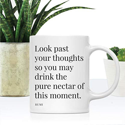 Motivational Inspirational Quote Gift Look | Ceramic Coffee Mug | 11 OZ