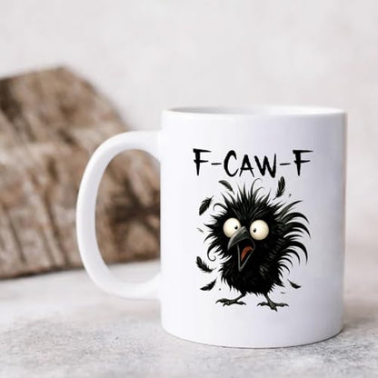 Personalized FCAWF Crow Humor Accent Funny | Customised Coffee Mug | 11 OZ