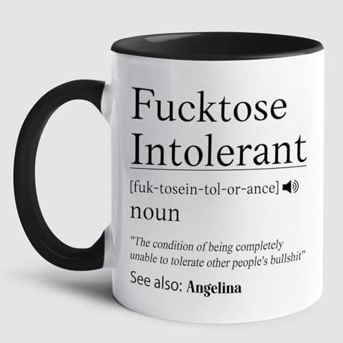 Customized Morning Intolerant Unique Accent | Customised Coffee Mug | 11 OZ