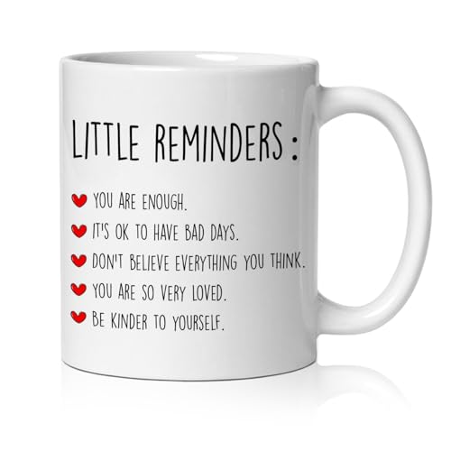 Little Reminders Inspirational Positive | Ceramic Coffee Mug | 11 OZ