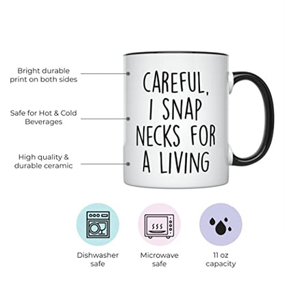 Chiropractor Chiropractic Funny for Men and | Ceramic Coffee Mug | 11 OZ