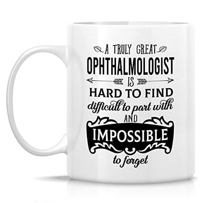 Funny Best Great Ophthalmologist Eye Doctor | Ceramic Coffee Mug | 11 OZ