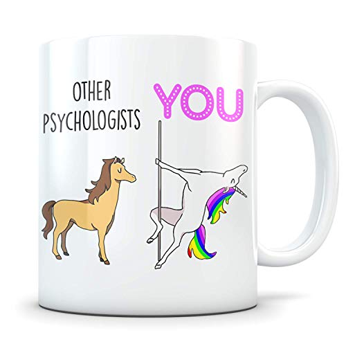 Funny Psychologist Gift Best Psychology for | Ceramic Coffee Mug | 11 OZ