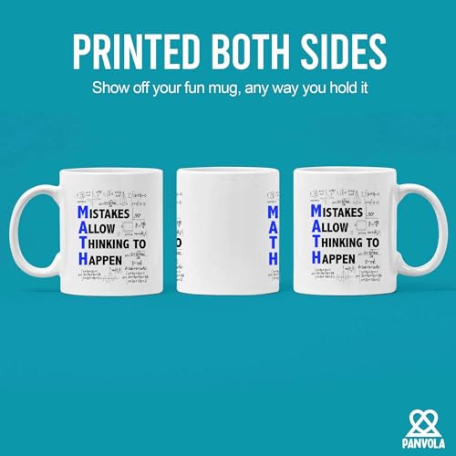 Mistakes Allow Thinking to Happen Math Teacher | Ceramic Coffee Mug | 11 OZ