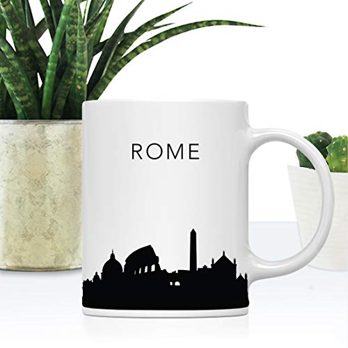 Tourist Travel Souvenir Gift Rome Italy | Ceramic Coffee Mug | 11 OZ