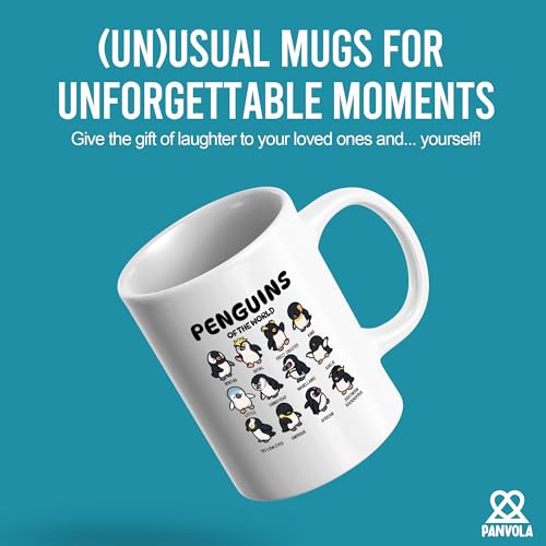 Penguins Of The World Penguin Lovers Gifts For | Ceramic Coffee Mug | 11 OZ
