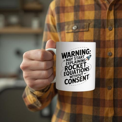 Aerospace Engineering Gifts Funny Rocket | Ceramic Coffee Mug | 11 OZ