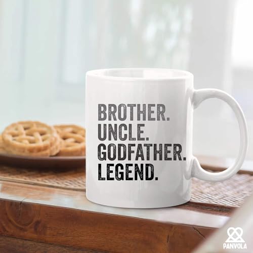 Brother Uncle Godfather Legend Family Gifts | Ceramic Coffee Mug | 11 OZ