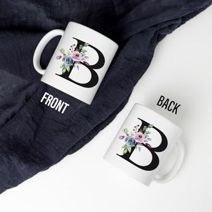 Personalized B Gifts Novelty Funny | Customised Coffee Mug | 11 OZ