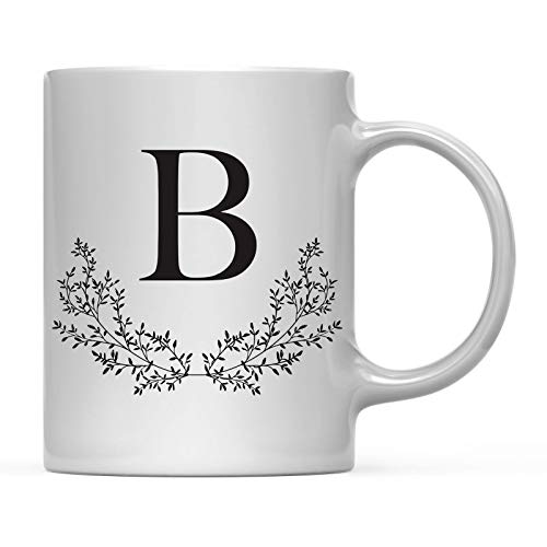 Gift Vintage Boho Leaves Botanical Funny | Ceramic Coffee Mug | 11 OZ
