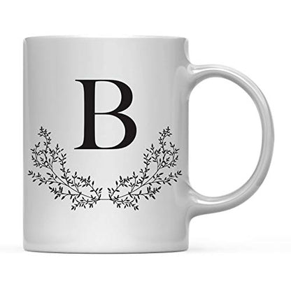 Gift Vintage Boho Leaves Botanical Funny | Ceramic Coffee Mug | 11 OZ