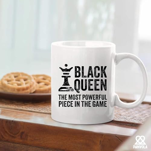 Queen The Most Powerful Piece In Game Woman | Ceramic Coffee Mug | 11 OZ