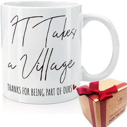 Thank You Gifts for Women Child Care Worker | Ceramic Coffee Mug | 11 OZ