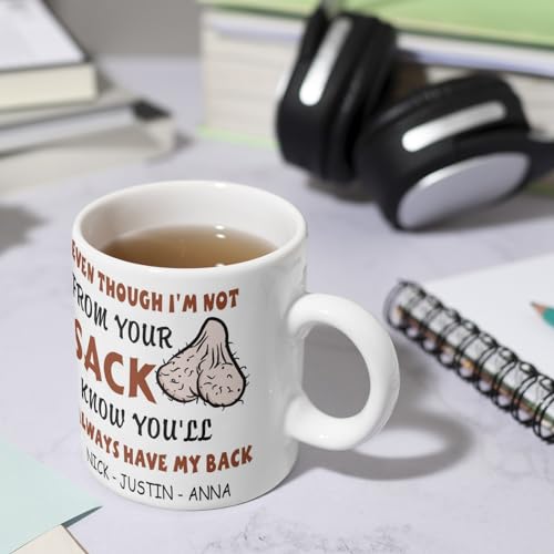 Personalized Stepdad with Kid s Name Even | Customised Coffee Mug | 11 OZ