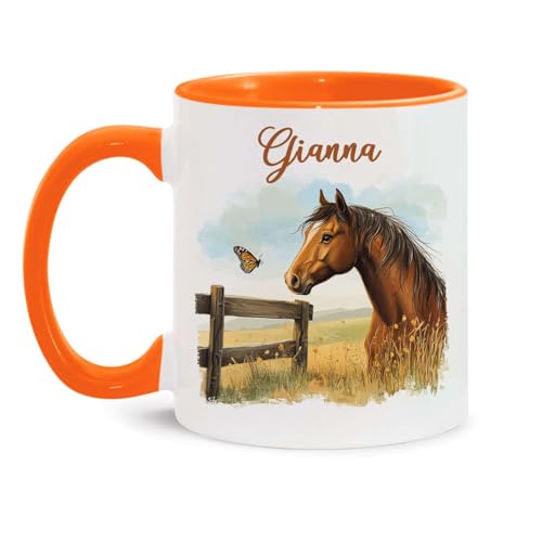 Unique Animal Themed Accent Custom Name | Customised Coffee Mug | 11 OZ