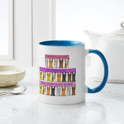 Cosmetology School Graduation | Ceramic Coffee Mug | 11 OZ