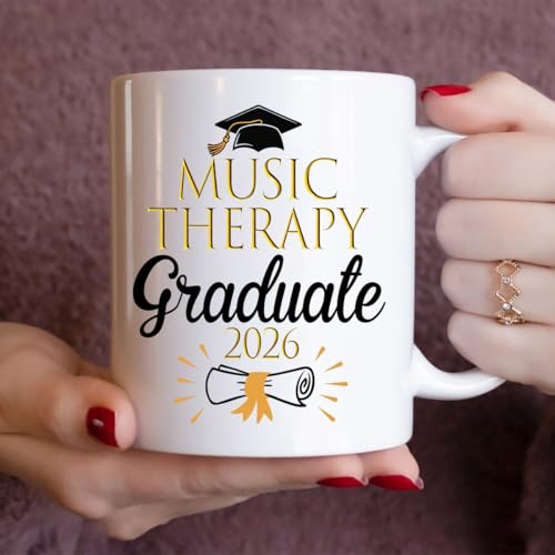 The Tassel Was Worth Hassle Music Therapy | Ceramic Coffee Mug | 11 OZ