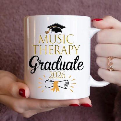 The Tassel Was Worth Hassle Music Therapy | Ceramic Coffee Mug | 11 OZ