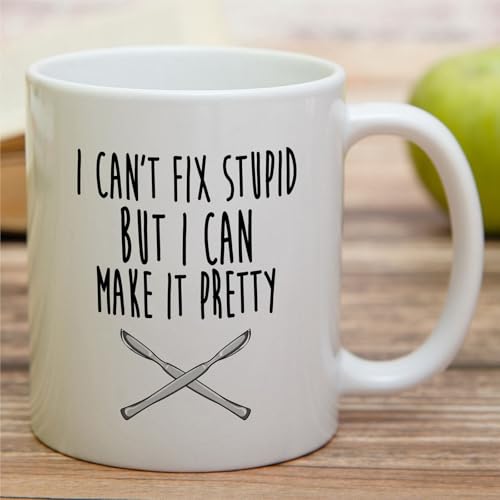 Funny Surgeon or Humorous Plastic Surgery Gift | Ceramic Coffee Mug | 11 OZ