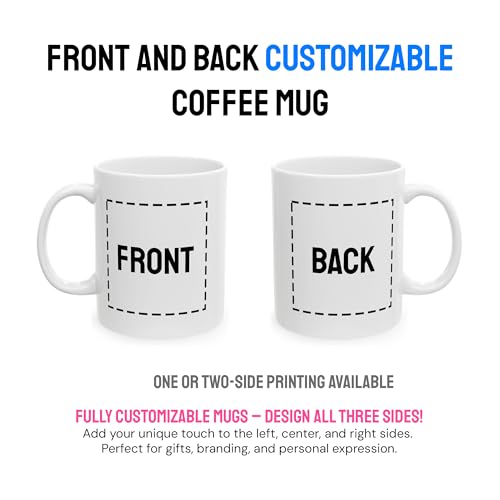 Personalized Custom Photo with Picture or | Customised Coffee Mug | 11 OZ
