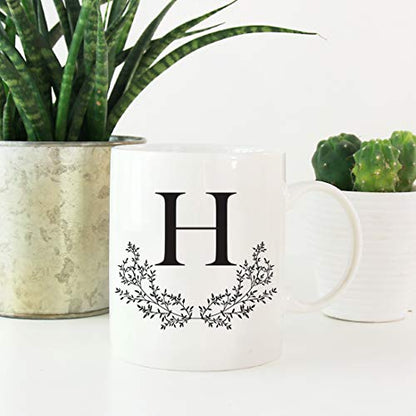 Gift Vintage Boho Leaves Botanical Student | Ceramic Coffee Mug | 11 OZ