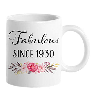 Choinn 96th Birthday Gifts for Women Funny 96 | Ceramic Coffee Mug | 11 OZ