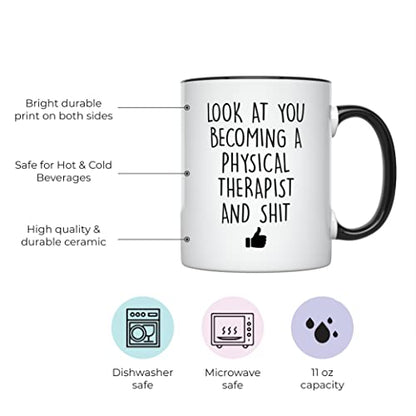 Physical Therapist Graduation Handle | Ceramic Coffee Mug | 11 OZ