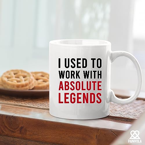 I Used To Work With Absolute Legend Funny | Ceramic Coffee Mug | 11 OZ