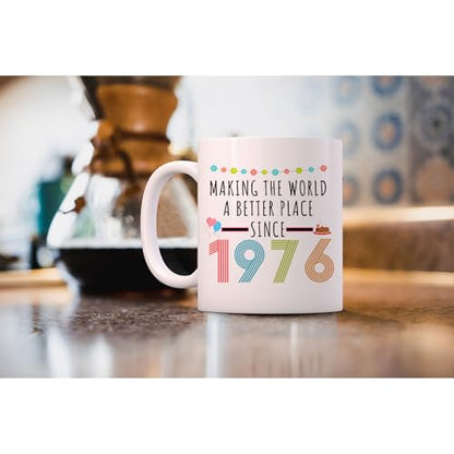 Choinn 50th Birthday Gifts for Women Funny 50 | Ceramic Coffee Mug | 11 OZ
