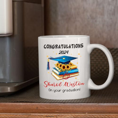Congratulations On Your Graduation | Customised Coffee Mug | 11 OZ