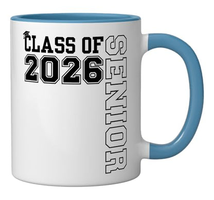 Class of 2026 SENIOR 26 High School Graduation | Ceramic Coffee Mug | 11 OZ