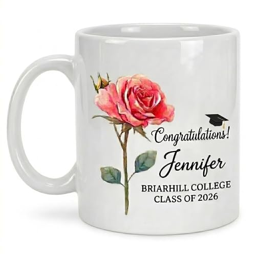 Hyturtle Personalized Graduation Gift Funny | Customised Coffee Mug | 11 OZ