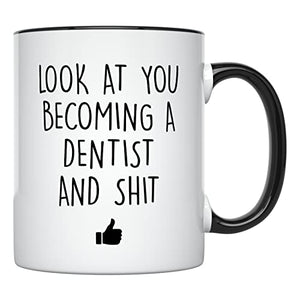 Dental School Student Hygiene Graduation | Ceramic Coffee Mug | 11 OZ