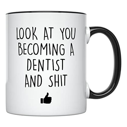 Dental School Student Hygiene Graduation | Ceramic Coffee Mug | 11 OZ