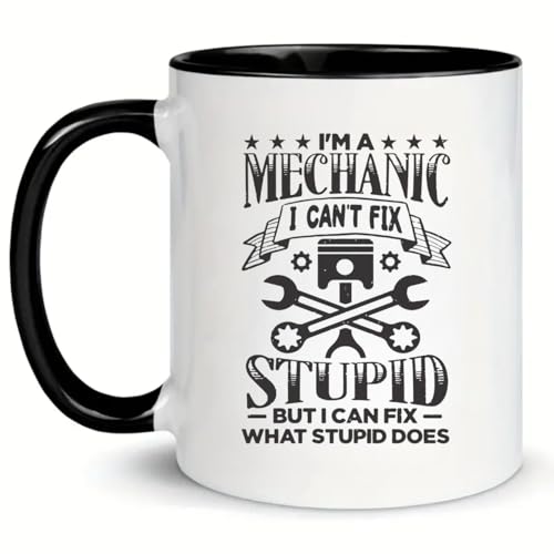MissDaisy-Funny Mechanic Witty Garage Decor | Ceramic Coffee Mug | 11 OZ