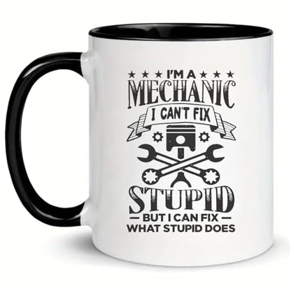MissDaisy-Funny Mechanic Witty Garage Decor | Ceramic Coffee Mug | 11 OZ