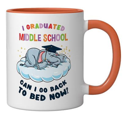 I Graduated Middle School Professional | Ceramic Coffee Mug | 11 OZ