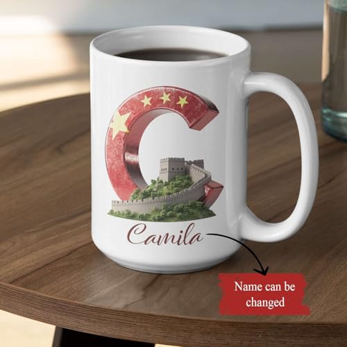 Custom Name China Unique Personalized Great | Customised Coffee Mug | 11 OZ