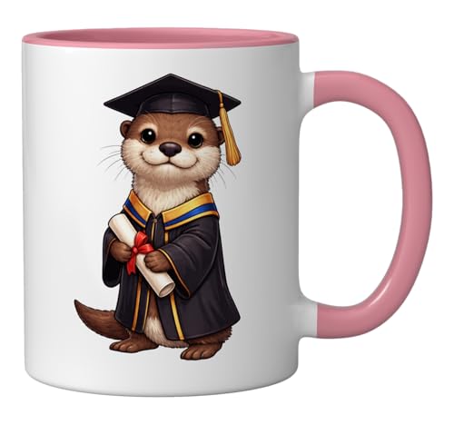Cute Otter Graduation Graduate | Ceramic Coffee Mug | 11 OZ