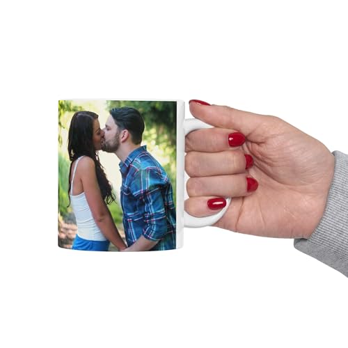 Personalized Custom Picture Text or Logo | Customised Coffee Mug | 11 OZ