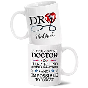 Personalized Custom A Truly Great Doctor Is | Customised Coffee Mug | 11 OZ