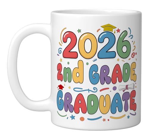 2nd Grade Graduate 2026 Graduation | Ceramic Coffee Mug | 11 OZ