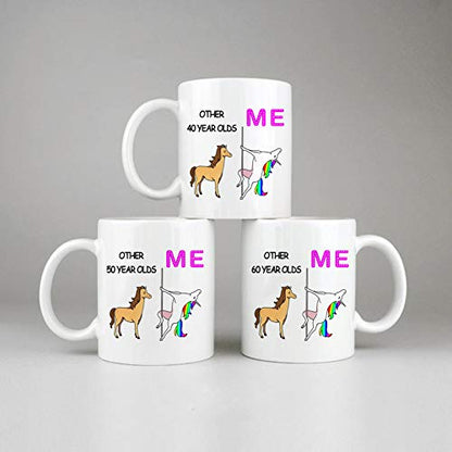 Joey Funny 45th Birthday Modern Style | Ceramic Coffee Mug | 11 OZ