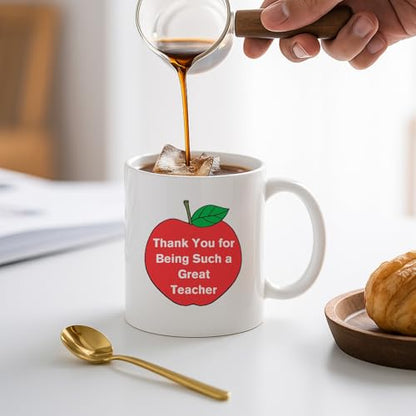 Teacher Gifts For Women Men from Students | Ceramic Coffee Mug | 11 OZ