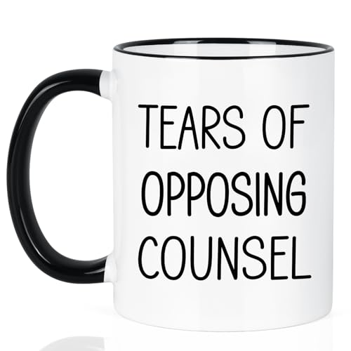 Maustic Lawyer Gifts for Men Women Tears of | Ceramic Coffee Mug | 11 OZ