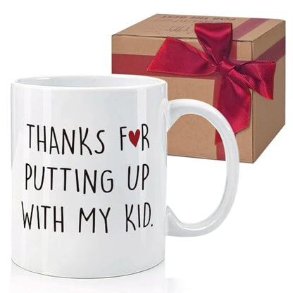 Daycare Provider Gifts Thanks for Putting up | Ceramic Coffee Mug | 11 OZ