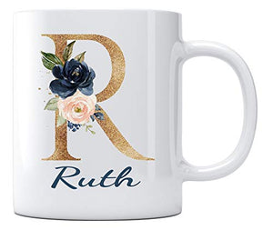 Mothers Day Presents with Name Ruth Gift from | Ceramic Coffee Mug | 11 OZ